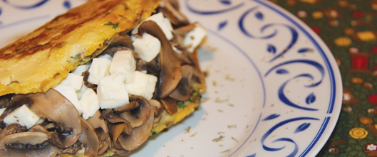 Read more about the article Omelete Light com Champignons de Paris